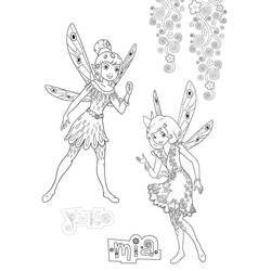 Dessin à colorier: Mia et Moi (Dessins animés et séries animées) #198492 - Coloriages à Imprimer Gratuits