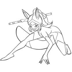 Dessin à colorier: Miraculous Ladybug (Dessins animés et séries animées) #175758 - Coloriages à Imprimer Gratuits