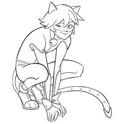 Dessin à colorier: Miraculous Ladybug (Dessins animés et séries animées) #175761 - Coloriages à Imprimer Gratuits