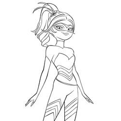 Dessin à colorier: Miraculous Ladybug (Dessins animés et séries animées) #175762 - Coloriages à Imprimer Gratuits
