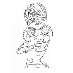 Dessin à colorier: Miraculous Ladybug (Dessins animés et séries animées) #175767 - Coloriages à Imprimer Gratuits