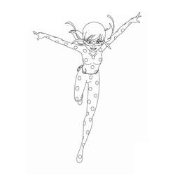 Dessin à colorier: Miraculous Ladybug (Dessins animés et séries animées) #175768 - Coloriages à Imprimer Gratuits