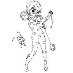 Dessin à colorier: Miraculous Ladybug (Dessins animés et séries animées) #175771 - Coloriages à Imprimer Gratuits