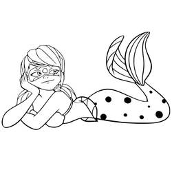 Dessin à colorier: Miraculous Ladybug (Dessins animés et séries animées) #175778 - Coloriages à Imprimer Gratuits