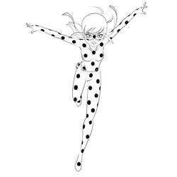Dessin à colorier: Miraculous Ladybug (Dessins animés et séries animées) #175779 - Coloriages à Imprimer Gratuits