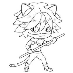 Dessin à colorier: Miraculous Ladybug (Dessins animés et séries animées) #175783 - Coloriages à Imprimer Gratuits