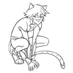 Dessin à colorier: Miraculous Ladybug (Dessins animés et séries animées) #175784 - Coloriages à Imprimer Gratuits