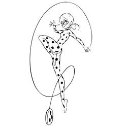 Dessin à colorier: Miraculous Ladybug (Dessins animés et séries animées) #175787 - Coloriages à Imprimer Gratuits