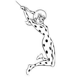 Dessin à colorier: Miraculous Ladybug (Dessins animés et séries animées) #175788 - Coloriages à Imprimer Gratuits