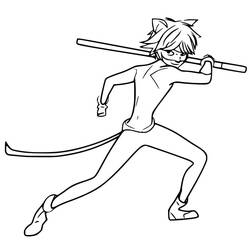 Dessin à colorier: Miraculous Ladybug (Dessins animés et séries animées) #175789 - Coloriages à Imprimer Gratuits