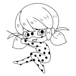 Dessin à colorier: Miraculous Ladybug (Dessins animés et séries animées) #175790 - Coloriages à Imprimer Gratuits