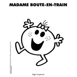 Dessin à colorier: Monsieur Madame (Dessins animés et séries animées) #45516 - Coloriages à Imprimer Gratuits