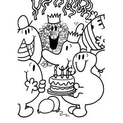 Dessin à colorier: Monsieur Madame (Dessins animés et séries animées) #45521 - Coloriages à Imprimer Gratuits