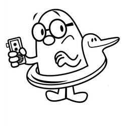 Dessin à colorier: Monsieur Madame (Dessins animés et séries animées) #45526 - Coloriages à Imprimer Gratuits