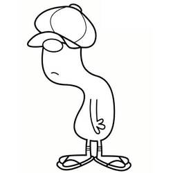 Dessin à colorier: Monsieur Madame (Dessins animés et séries animées) #45533 - Coloriages à Imprimer Gratuits