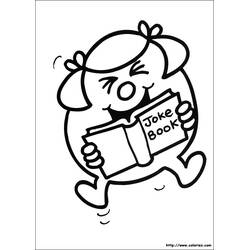 Dessin à colorier: Monsieur Madame (Dessins animés et séries animées) #45542 - Coloriages à Imprimer Gratuits