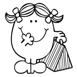 Dessin à colorier: Monsieur Madame (Dessins animés et séries animées) #45587 - Coloriages à Imprimer Gratuits