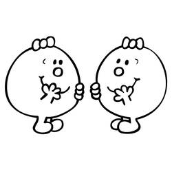 Dessin à colorier: Monsieur Madame (Dessins animés et séries animées) #45591 - Coloriages à Imprimer Gratuits