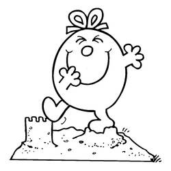 Dessin à colorier: Monsieur Madame (Dessins animés et séries animées) #45671 - Coloriages à Imprimer Gratuits