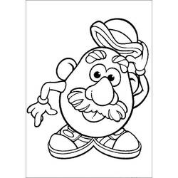 Dessin à colorier: Monsieur Patate (Dessins animés et séries animées) #205225 - Coloriages à Imprimer Gratuits