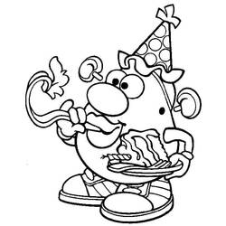 Dessin à colorier: Monsieur Patate (Dessins animés et séries animées) #205227 - Coloriages à Imprimer Gratuits
