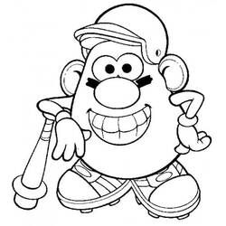 Dessin à colorier: Monsieur Patate (Dessins animés et séries animées) #205229 - Coloriages à Imprimer Gratuits