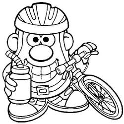 Dessin à colorier: Monsieur Patate (Dessins animés et séries animées) #205230 - Coloriages à Imprimer Gratuits