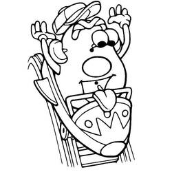 Dessin à colorier: Monsieur Patate (Dessins animés et séries animées) #205231 - Coloriages à Imprimer Gratuits