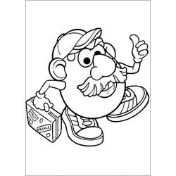 Dessin à colorier: Monsieur Patate (Dessins animés et séries animées) #205237 - Coloriages à Imprimer Gratuits