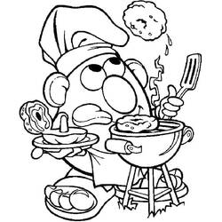 Dessin à colorier: Monsieur Patate (Dessins animés et séries animées) #205238 - Coloriages à Imprimer Gratuits