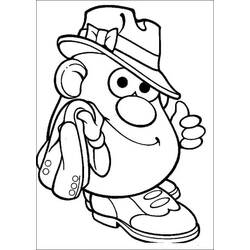 Dessin à colorier: Monsieur Patate (Dessins animés et séries animées) #205239 - Coloriages à Imprimer Gratuits