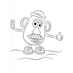 Dessin à colorier: Monsieur Patate (Dessins animés et séries animées) #205240 - Coloriages à Imprimer Gratuits