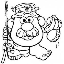 Dessin à colorier: Monsieur Patate (Dessins animés et séries animées) #205241 - Coloriages à Imprimer Gratuits