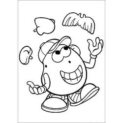 Dessin à colorier: Monsieur Patate (Dessins animés et séries animées) #205242 - Coloriages à Imprimer Gratuits