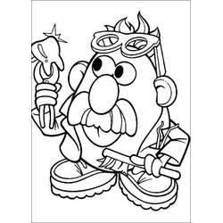 Dessin à colorier: Monsieur Patate (Dessins animés et séries animées) #205244 - Coloriages à Imprimer Gratuits