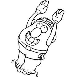 Dessin à colorier: Monsieur Patate (Dessins animés et séries animées) #205249 - Coloriages à Imprimer Gratuits