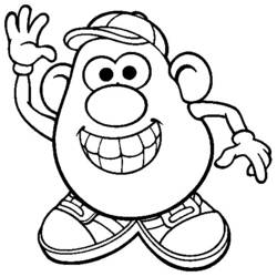 Dessin à colorier: Monsieur Patate (Dessins animés et séries animées) #45105 - Coloriages à Imprimer Gratuits