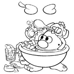 Dessin à colorier: Monsieur Patate (Dessins animés et séries animées) #45114 - Coloriages à Imprimer Gratuits