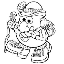 Dessin à colorier: Monsieur Patate (Dessins animés et séries animées) #45116 - Coloriages à Imprimer Gratuits