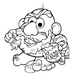 Dessin à colorier: Monsieur Patate (Dessins animés et séries animées) #45161 - Coloriages à Imprimer Gratuits