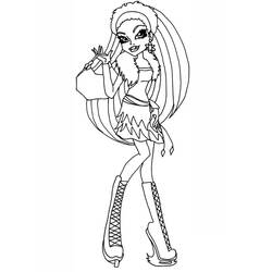 Coloriage Monster High (Dessins animés et séries animées) #196671 à imprimer et colorier