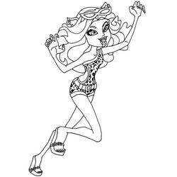 Coloriage Monster High (Dessins animés et séries animées) #196674 à imprimer et colorier