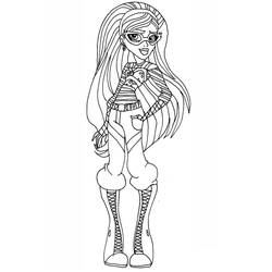 Coloriage Monster High (Dessins animés et séries animées) #196684, dessin gratuit prêt à imprimer