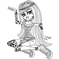 Coloriage Monster High (Dessins animés et séries animées) #196694 à imprimer et colorier