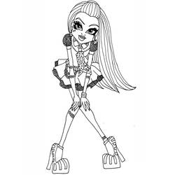 Joli coloriage Monster High (Dessins animés et séries animées) #196697, prêt à imprimer