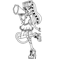 Coloriage Monster High (Dessins animés et séries animées) #196713 à imprimer et colorier
