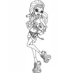 Coloriage à imprimer Monster High (Dessins animés et séries animées) #196719 pour enfants et adultes