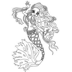 Coloriage Monster High (Dessins animés et séries animées) #196720 à imprimer et colorier