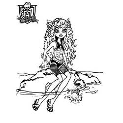 Coloriage Monster High (Dessins animés et séries animées) #24818 à imprimer et colorier