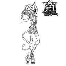 Coloriage Monster High (Dessins animés et séries animées) #24829 à imprimer et colorier